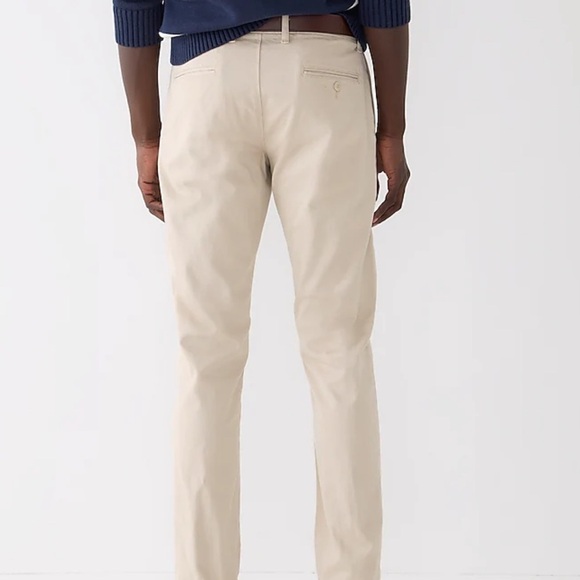 J crew 484 slim fit stretch chino pant weathered chino - Picture 3 of 4